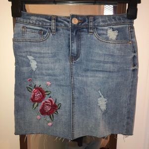 Jean Skirt! Size XS